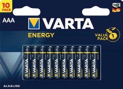 -40 % VARTA ENERGY+ ENERGY-PARISTOT