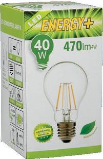 ENERGY+ LED-LAMPUT E14-, E2- ja GU10-