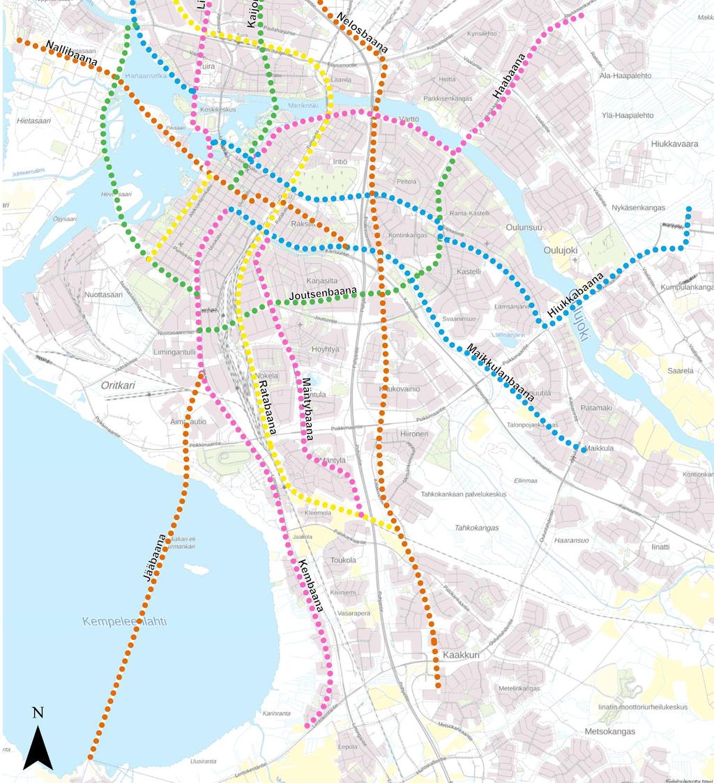 Baanaverkko 2030 65km