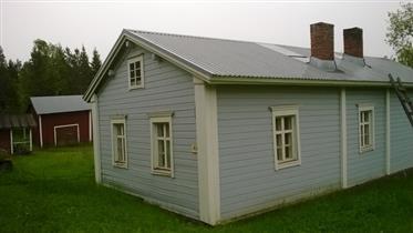 varressa sijaitseva, talonpoikaisempireä edustava asuinrakennus, aitta vuodelta 1781, puoji, sauna