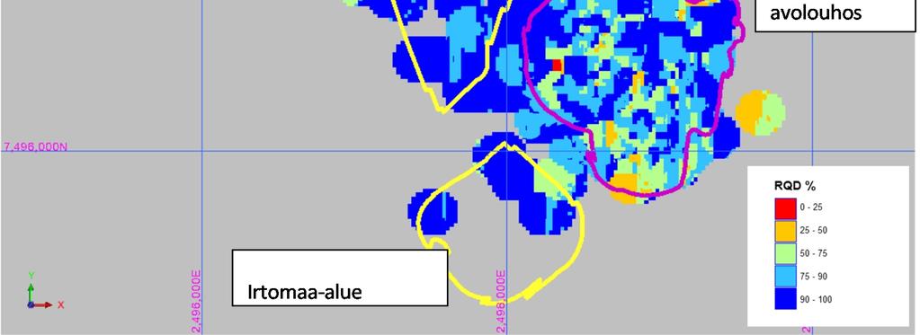 Rakennegeologia on tärkeää Hannukaisessa, sillä pohjaveden virtauksia säätelee todennäköisesti avoimen, rikkonaisen rakoverkoston kautta tapahtuva virtaus.