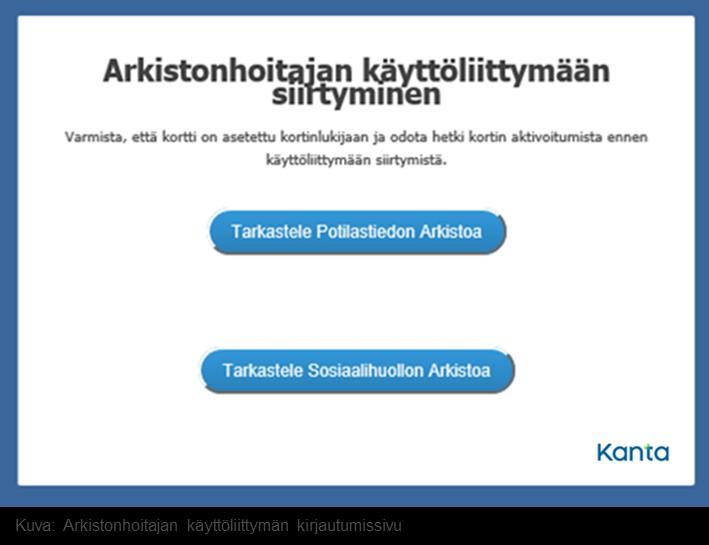 Näkymä: Arkistonhoitajan