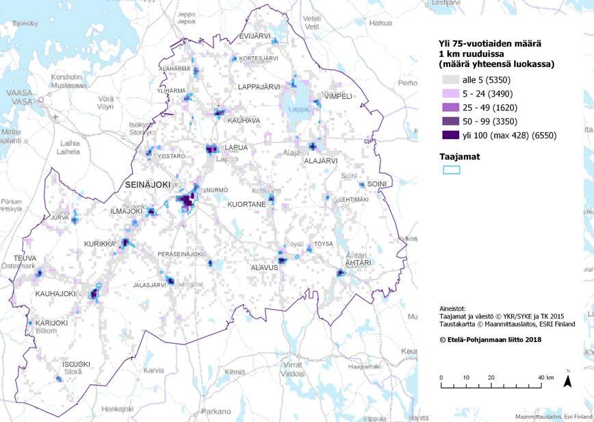 17 2.2.5 Asuminen ja elinympäristö Asuminen ja elinympäristö vaikuttavat merkittävästi ikäihmisten kotona asumisen mahdollisuuksiin.