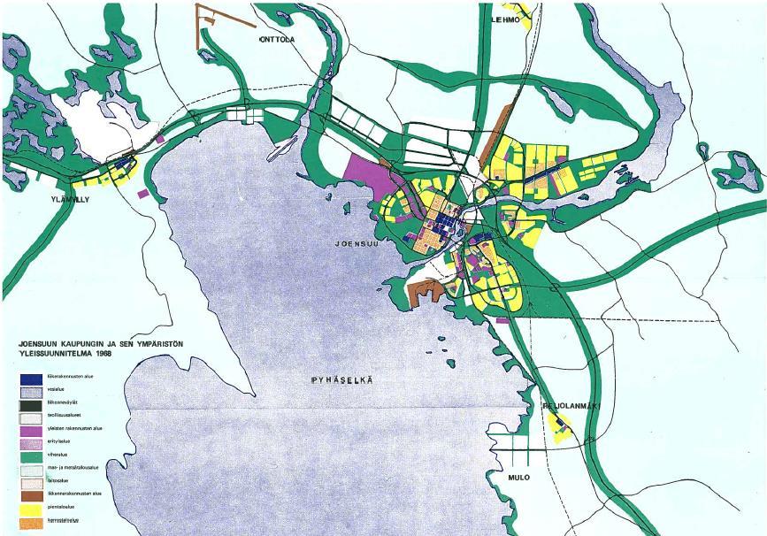 JOENSUUN YLEISKAAVAT Joensuun ja ympäristön maankäytön