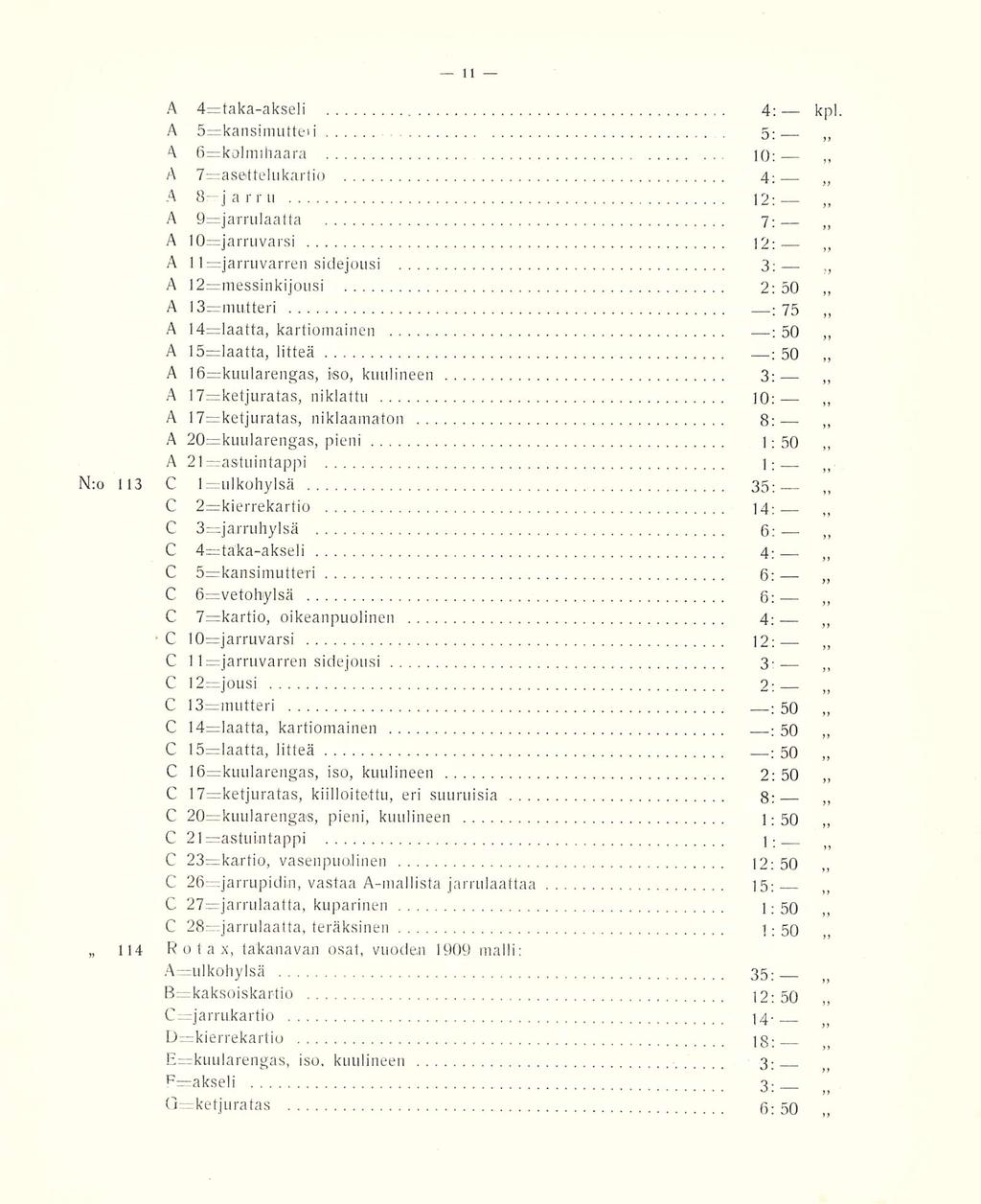 A 4=taka-akseli 4: kpl A s=kansimutteii -.
