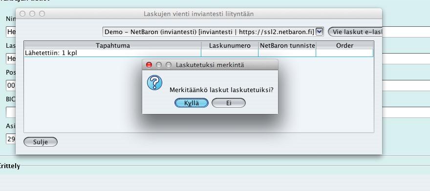 LASKUJEN VIENTI Vie laskut e-laskuiksi