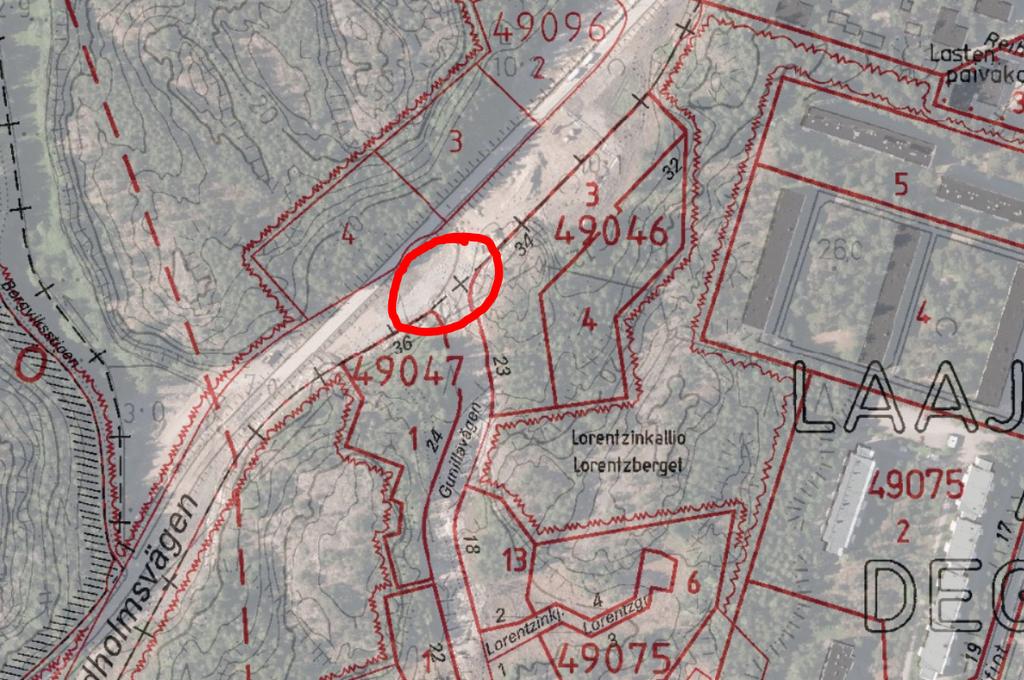 39 (64) Gunillankallion katurakennustyömaalla Laajasalossa (kuva 1). Murskaustyötä tehdään edellä mainitun ajanjakson aikana enintään 17 päivää. Murskaustyötä ei tehdä yleisinä juhlapäivinä.