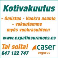 Laskutussopimukset tunnetuimpien espanjalaisten ja myös suomalaisten vakuutusyhtiöiden kanssa.