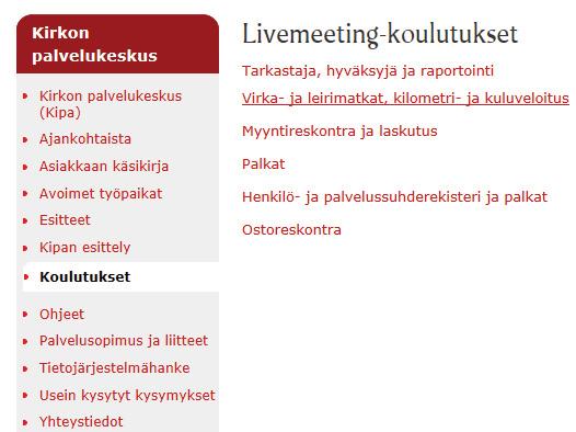 Sekä Sakastin että Kirkon intranetin Kipan sivustoja päivitetään säännöllisesti ja sivuille lisätään Kipaa koskevia uutisia ja tietoja.