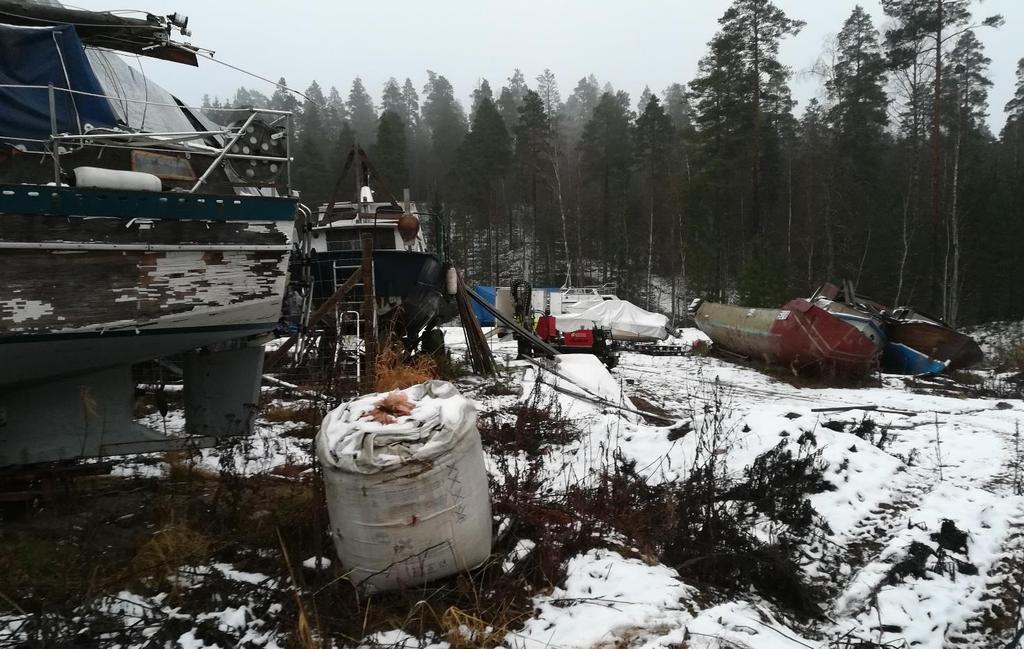 Alueelta otettiin pintakerrosnäytteet LP2 LP10. Kuva 2.