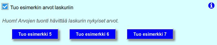 Sisällysluettelo 1 Johdanto...2 2 Lähtöarvot laskurissa...3 3 Lainaosuussuorituksen määrittely laskuriin...5 4 Laskurin tuottama laskelma...7 5 Yhteenveto.