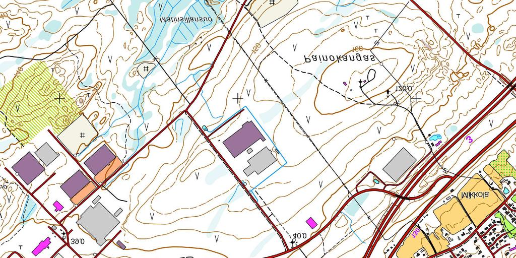 1.8 1.7.1 Alueellinen tulva-alue A VE1: - Karanojan uoma siirretään kulkemaan uutta reittiä alueen 1.6.7. kohdalta alueelle 1.6.1 asti, alueiden 1.6.4 ja 1.6.5 välissä.