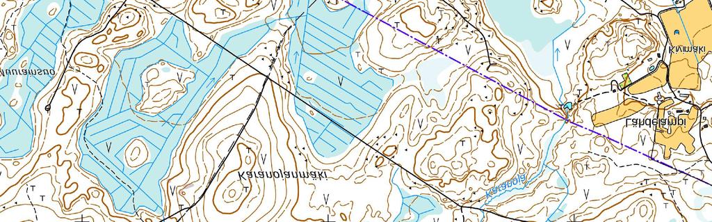 - Tuleva maankäyttö ei kosketa aluetta 1.6.4 (tuleva 3. vedenjakaja kulkee Karanojan uoman myötäisesti). Alue 1.6.5 on laajempi.