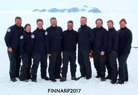 Suomen Etelämanner-tutkimuksen logistiikkaryhmä FINNARP toteutti 4. marraskuuta 2017 ja 17.