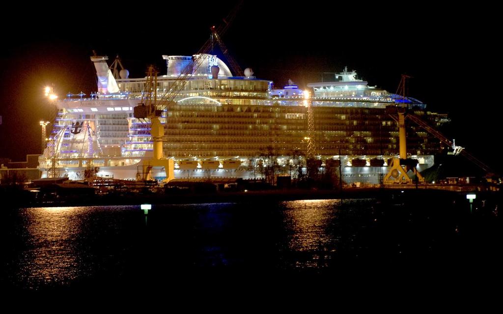 2009 Pernon telakalta luovutettu Oasis of the Seas oli valmistuessaan maailman suurin matkustajalaiva.