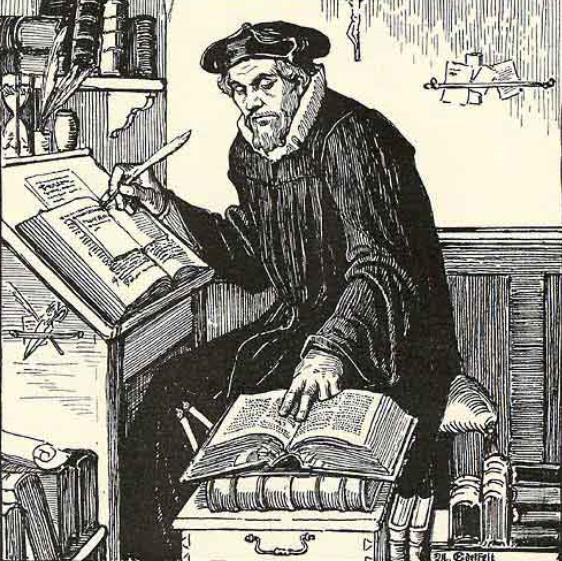 1548 Mikael Agricola julkaisi Turussa ensimmäisen suomenkielisen Uuden testamentin.