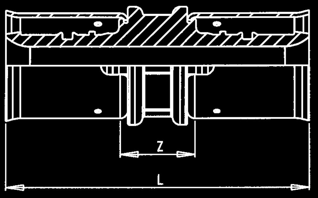 3027847 1750077 155 35 2 Tigris K1 Supistusliittimet Koko SAP-koodi LVI-numero L L1 Z Pakkauskoko mm mm mm 20 x 16 3023525 1750078