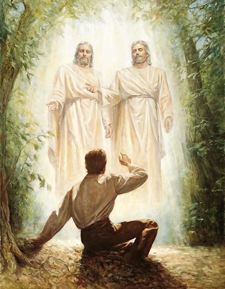 Taivaallinen Isä todisti rakkaasta Pojastaan, kun Jeesus Kristus ilmestyi nefiläisille Runsaudenmaassa.