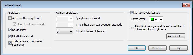 25 on valmiina määritetty attribuutteja jotka vastaavat 3D-elementtejä. Tarkasteltaviin elementteihin voidaan myös lisätä attribuutteja ja määrittää niille arvo. (CADS 17 Electric Pro 2017.) Kuva 17.