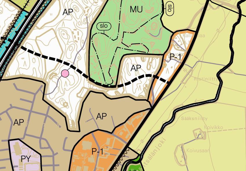 17 3.2.2 Yleiskaava ASEMAKAAVA Kirkonkylän oikeusvaikutteisessa osayleiskaavassa 2020 (kunnanvaltuusto hyväksynyt 14.6.