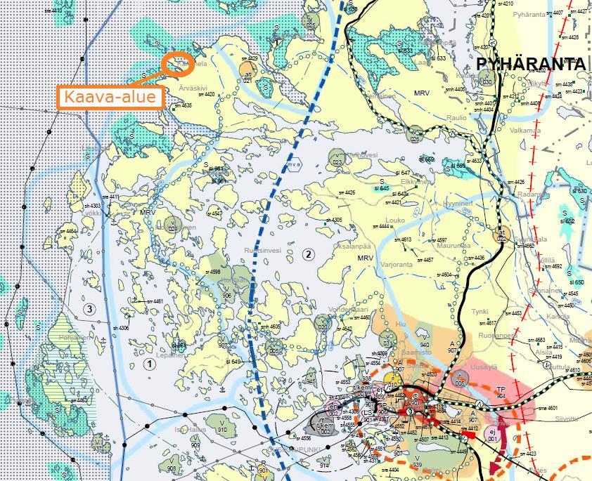 Nosto Consulting Oy 13 (23) 2.2. Suunnittelutilanne Valtakunnalliset alueidenkäyttötavoitteet Maakuntakaava Valtioneuvosto päätti valtakunnallisista alueidenkäyttötavoitteista 14.12.2017.