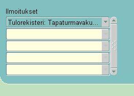 Perustiedot - Vakuutukset Q57 (1/1) En pysty tekemään tuota yrityskohtaista tapaturmavakuutusta, koska tulee