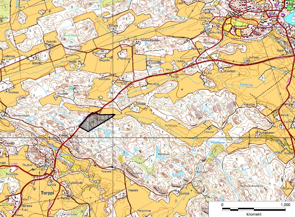 Rakennuspaikkojen kysyntä on niin vähäistä, että alueen toteutuksessa on tarpeen varautua pitkään toteutusaikaan.