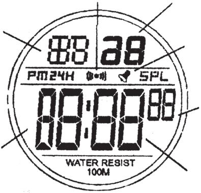 Wristwatch Digital Art.no. 31-4143 Model: YP04250 Please read the entire instruction manual before using and save it for future use.
