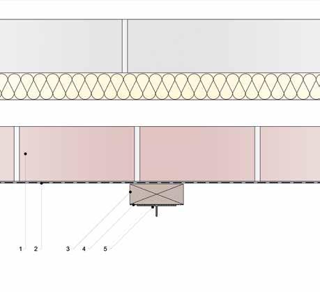 Breathable waterproof membrane 3. Treated timber batten 4. EPDM 5.
