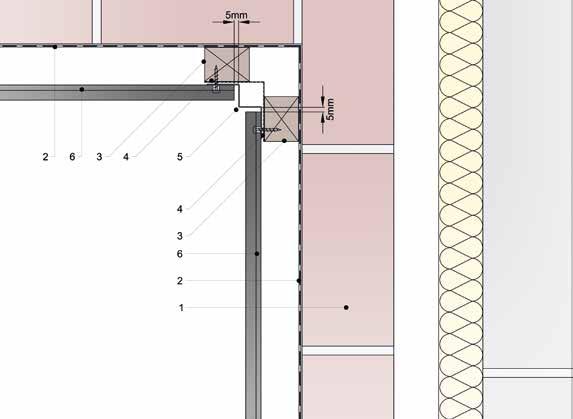 Internal Corner Profile 6. VIVIX Lap plank Minimum expansion gap 5mm 1A 1B 2.
