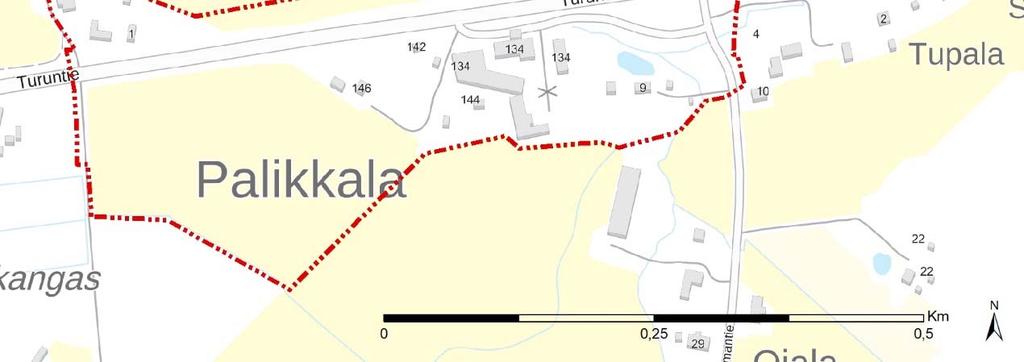 4 (21) Kuva 3. Asemakaavan alustava rajaus. 3.2 Luonnonympäristö, maisema ja maaperä 3.2.1 Luontotiedot 3.2.2 Maa- ja kallioperä Suunnittelualueen ympäristö on osaksi peltoviljelyssä olevaa maata.
