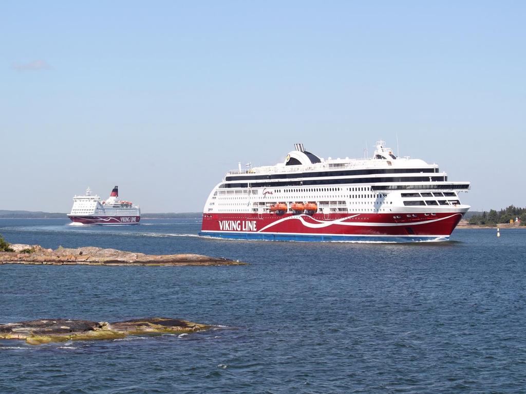 LNG ensimmäisenä maailmassa Viking Grace maailman