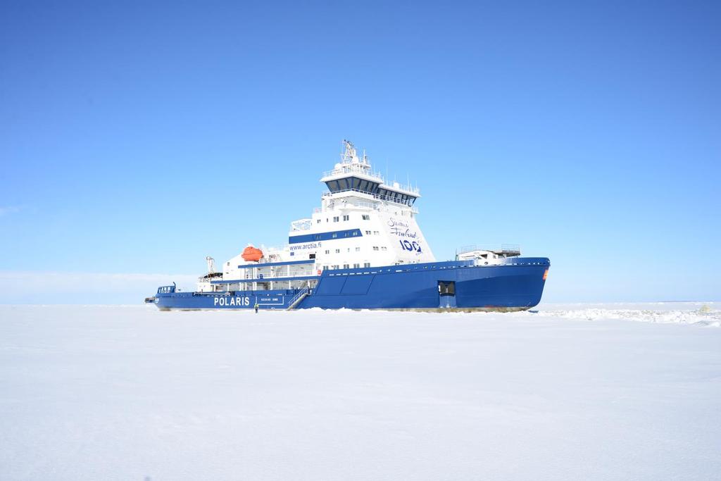 Polaris maailman ensimmäinen LNG:llä kulkeva