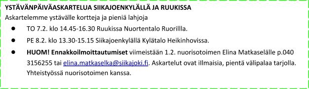 siikajoki@4h.fi, www.