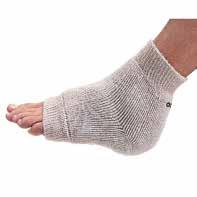 JALKA- JA NILKKATUET Heelbo kyynärpää-/kantapääsuoja Elastinen sukka, jonka geelilevy suojaa kantapään ihoa ja ehkäisee hankaumien syntymistä. Tuotenro.