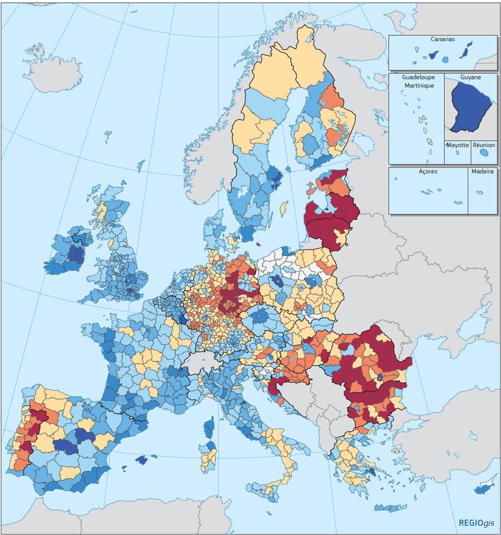 crisis - Low growth 2008-2015 -