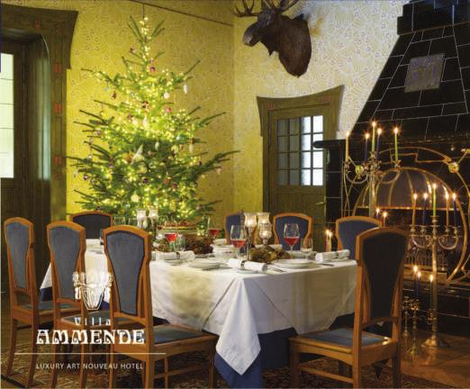 Konsertit Joululounas elävällä musiikilla Villa Ammendessa (Mere pst 7, Pärnu) +372 447 3888 sale@ammende.ee www.
