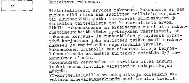 kaupunginosan korttelin 14 tontti 6 Tämän alueen asemakaava on