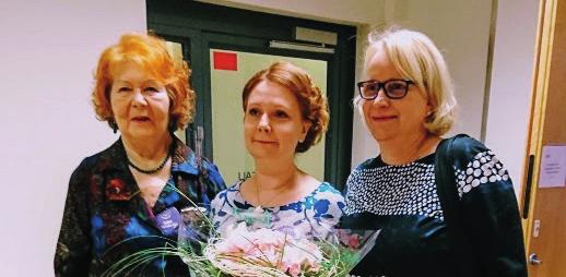 Myös muista paikallisyhdistyksistä oli saapunut paikalle onnittelemaan meitä kuten Napapiirin Omaishoitajat ry, Kokkolanseudun Omaishoitajat ja Läheiset ry, Ylikiimingin Omaishoitajat ry ja