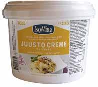 100 g jauhetta 1690/402 12 6,7 52 9 6,3 18 2,2 473/113 3,4 1,9 15 2,5 1,8 4,9 0,63 risottoa* 2 x 5,3 kg valmista risottoa 1,4 kg aineksia/3,6 l vettä = 1/1 65 mm GN 100 g jauhetta 1895/452 20 9,3 54