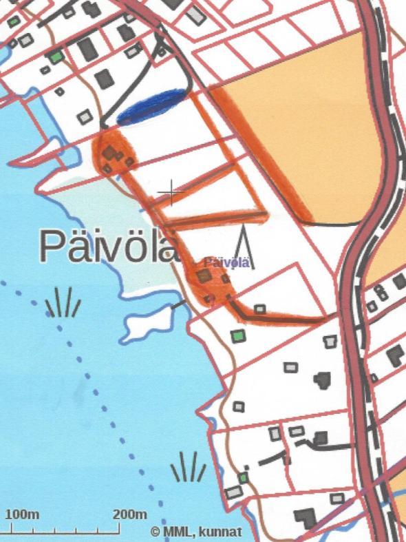 10 Kartta 4: Selvitysalueen lepakot Oranssilla värillä on merkitty pohjanlepakoiden saalistusalueet ja sinisellä värillä korvayökön saalistusalue 7 Yleistä viitasammakosta Viitasammakkoa tavataan