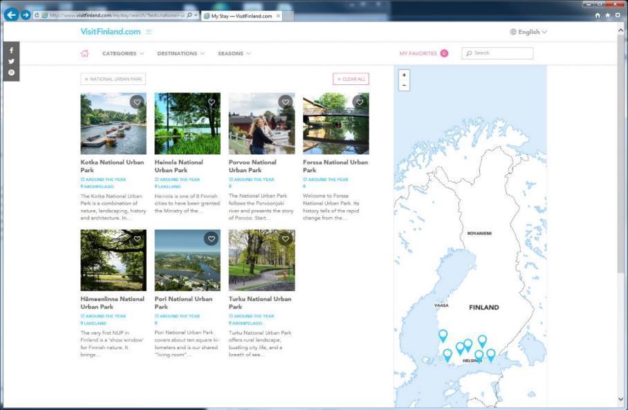10 Yhteistyö muiden kansallisten kaupunkipuistojen kanssa Suomessa on yhdeksän kansallista kaupunkipuistoa, Porvoon lisäksi Forssa, Hanko, Heinola, Hämeenlinna, Kotka, Kuopio, Pori ja Turku.