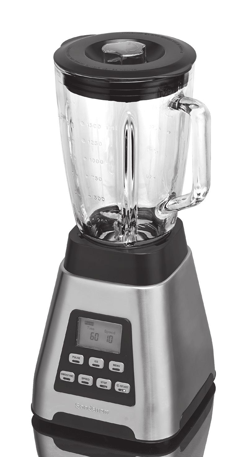 S15BL14E Instruction Manual Stainless Steel Blender