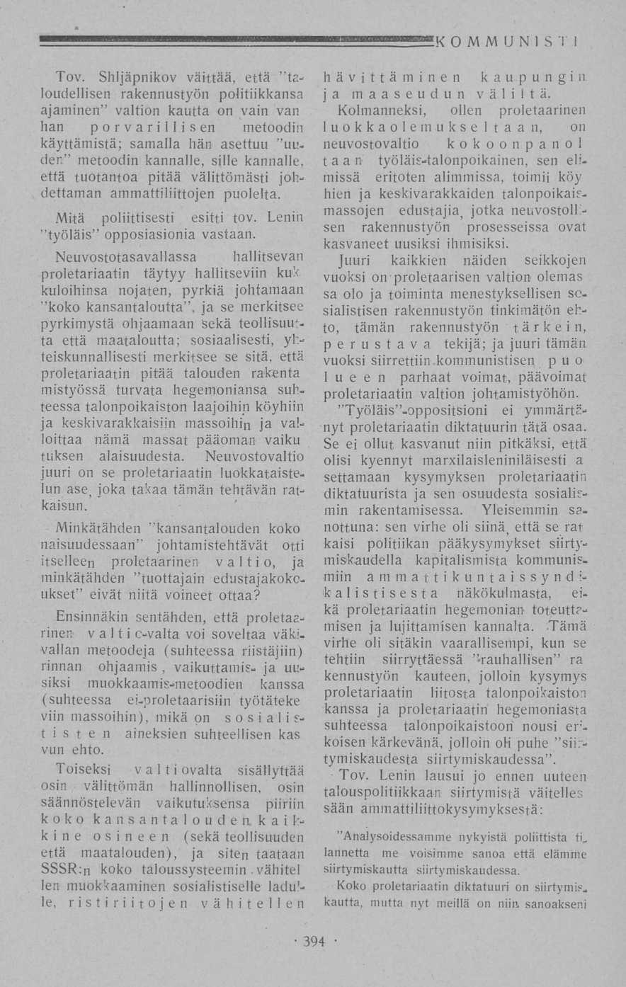 KOMMUNISTI Tov.