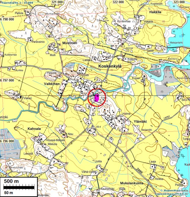 2 Sisältö: Perustiedot... 2 Paikannuskartta... 2 Kartoitus... 3 Koskenkylän kylätontti... 4 Yhteenveto... 6 Kartat... 6 Valokuvia.