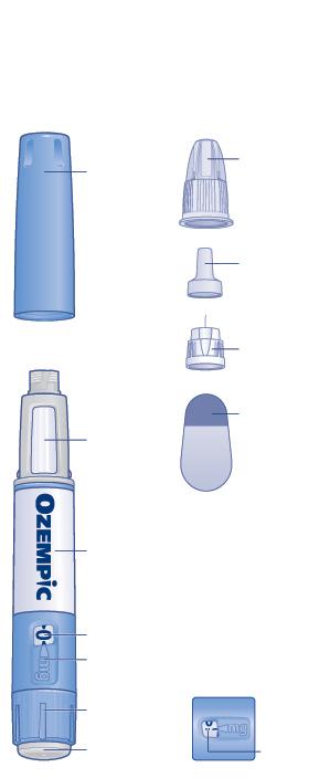 Käyttöohje: Ozempic 134 mg/ml injektioneste liuos esitäytetyssä kynässä Lue nämä ohjeet huolellisesti ennen kuin käytät esitäytettyä Ozempic-kynää.