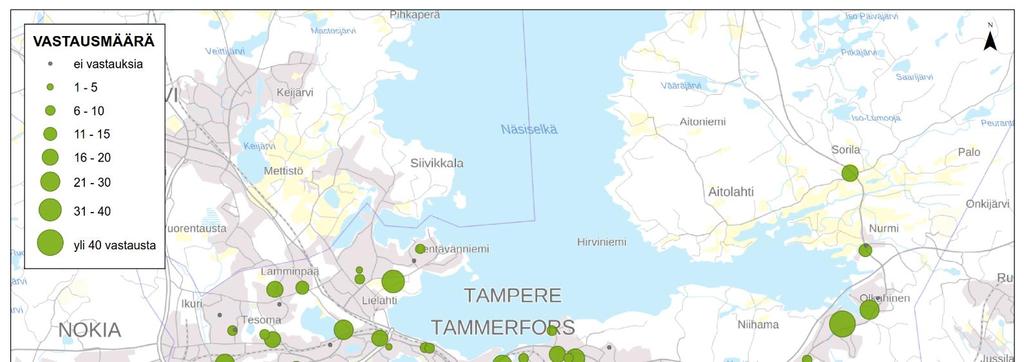 VANHEMMAT Vastausmäärät päiväkodeittain Eniten vastauksia Irjalan päiväkoti: 61 vastausta Vehmaisten päiväkoti: 46 vastausta Tasanteen päiväkoti: 43 vastausta Vuoreksen päiväkoti: 41