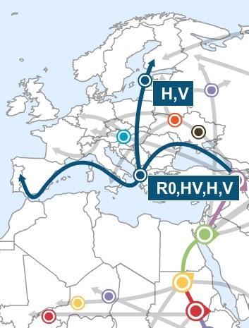 Sivu 8 Ignatius Uutiset DNA-tietoisku: serkkutesti Tapsan DNA-testistä poimittua Äitilinjan haploryhmä V8 Suomen osumat kartalla Alla oleva on lainattu teksti on Ahti Kurrin kotisivulta, jossa on