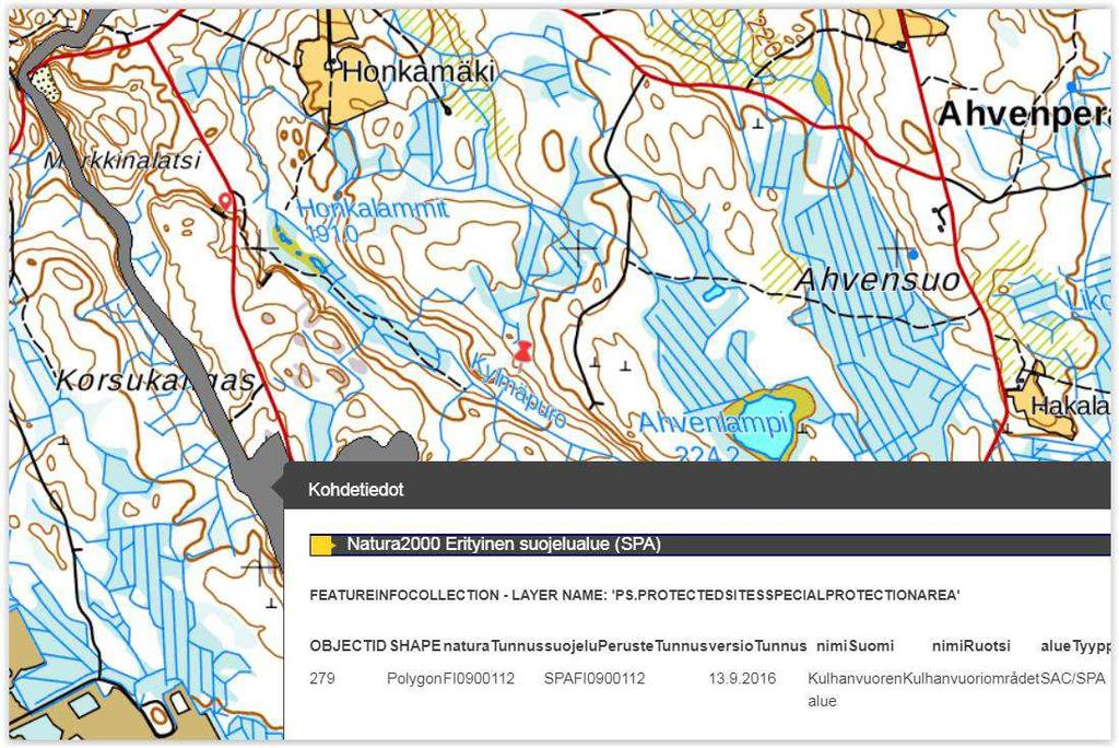 Hankkeen sijainti Suunnitellun ottoalueen vaikutuksista on laadittu Natura-arvioinnin tarveharkinta Keski- Suomen Ely-keskuksen aloitteesta.