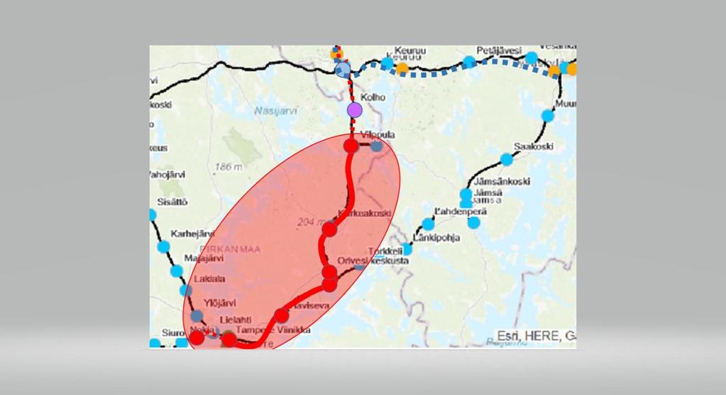 PILOTTI EHDOTUS Taajamajunaliikenne Mänttä-Vilppula - Tampere Pilottiehdotus LVM:lle on